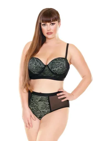 Katarina High Waist Lingerie Set
