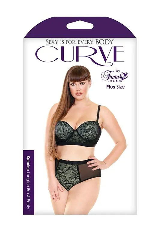 Katarina High Waist Lingerie Set