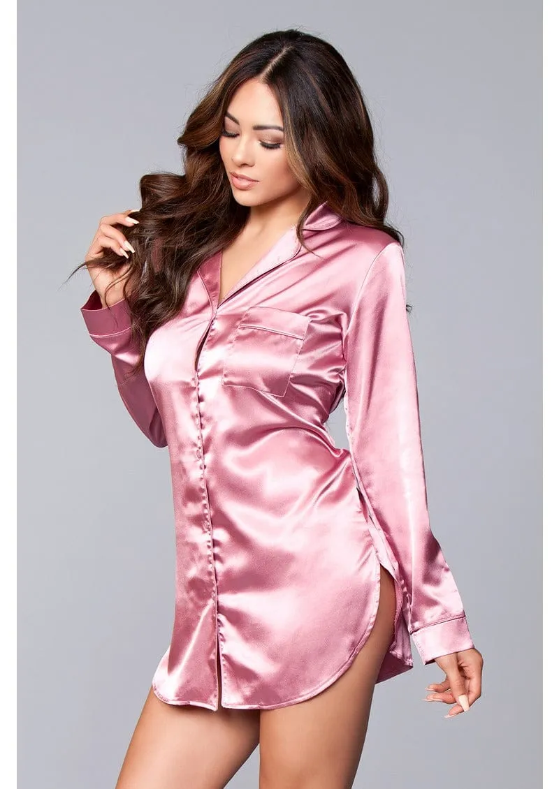 Kimberly Satin Sleepshirt