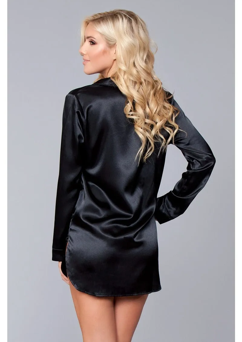 Kimberly Satin Sleepshirt