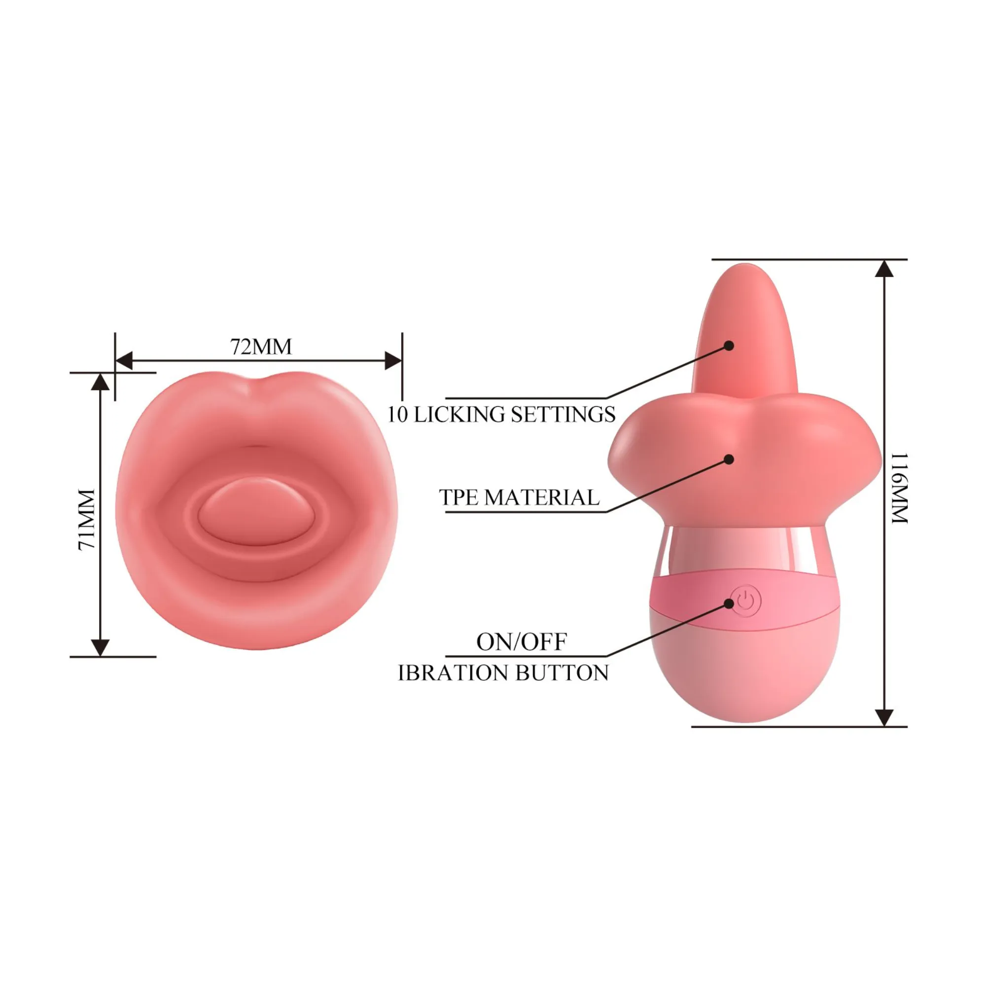 Lavish Licker Clitoral Tongue