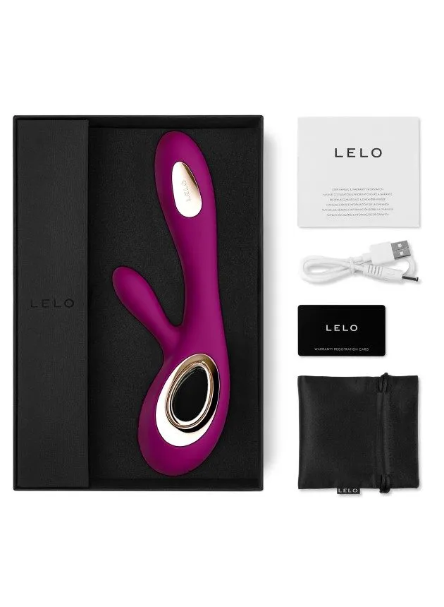 Lelo Soraya Wave G-spot and Clitoral Rabbit Vibrator