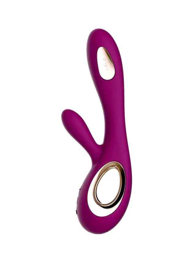 Lelo Soraya Wave G-spot and Clitoral Rabbit Vibrator