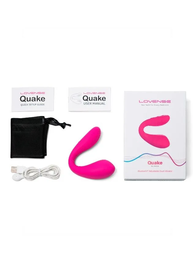 Lovense Dolce App-Controlled Dual Vibrator (Quake)
