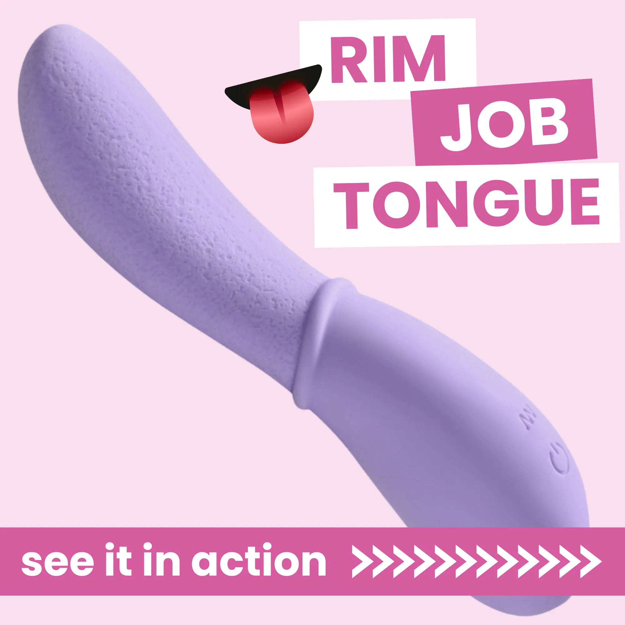 Luxury Silicone Tongue Vibrator | Clit. Pussy. & RJ Stimulations!