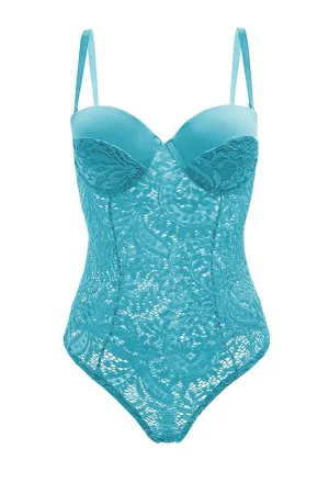 Monroe Lace Teddy - 2 Colors. Sizes Small-3X Available