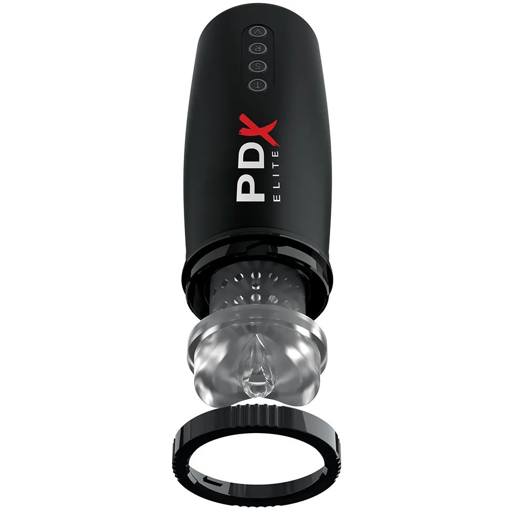 Moto Bator 3-in-1 Masturbator - Thrusting. Vibrating. & Sucking Action!