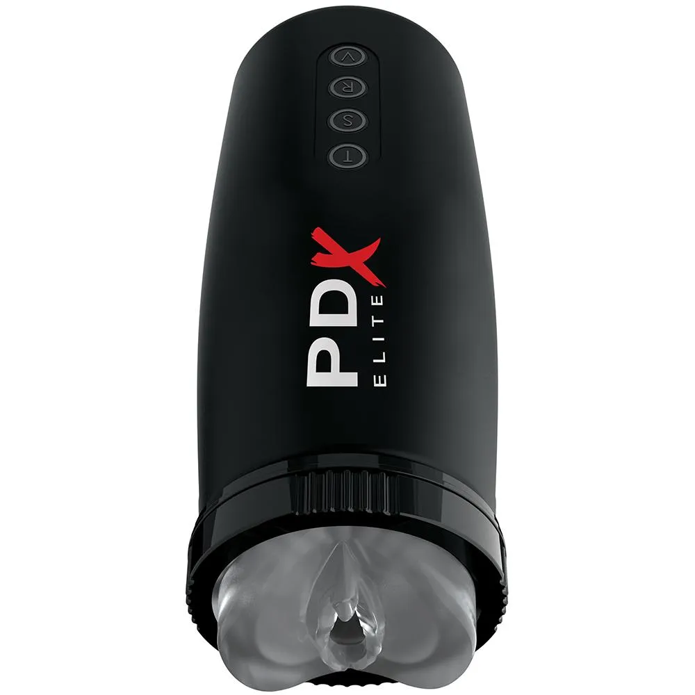 Moto Bator 3-in-1 Masturbator - Thrusting. Vibrating. & Sucking Action!