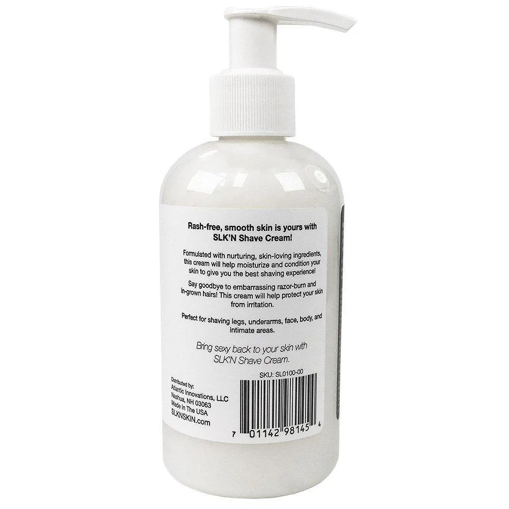 No More Razor Burn! SLK'N Rash-Free Shave Cream - Premium Quality
