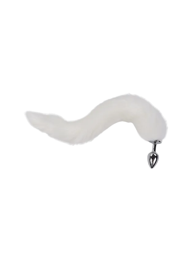 NOTI Fox Tail Stainless Steel Butt Plug