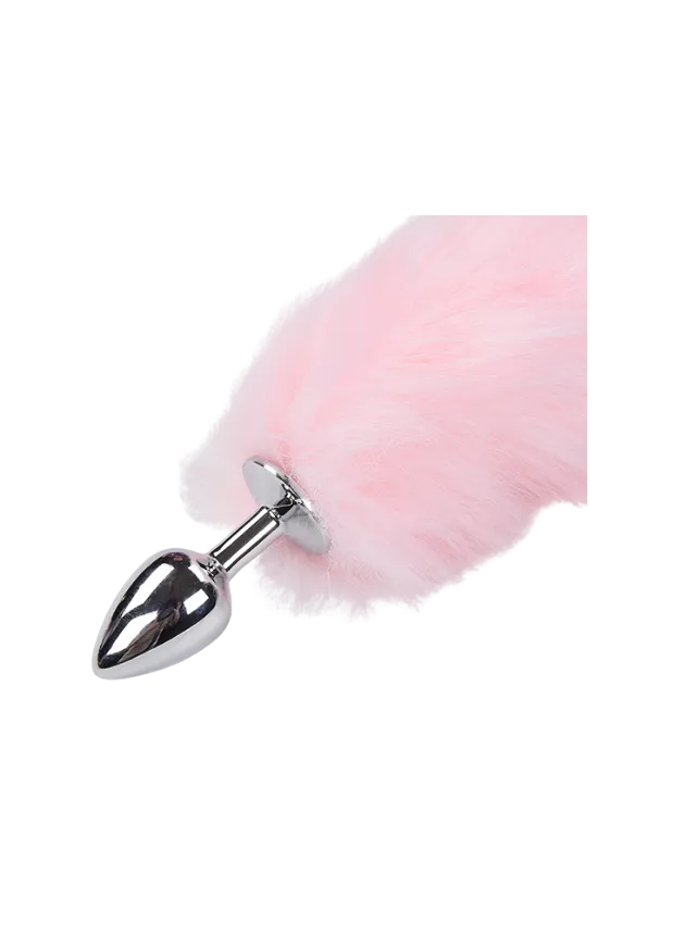 NOTI Fox Tail Stainless Steel Butt Plug