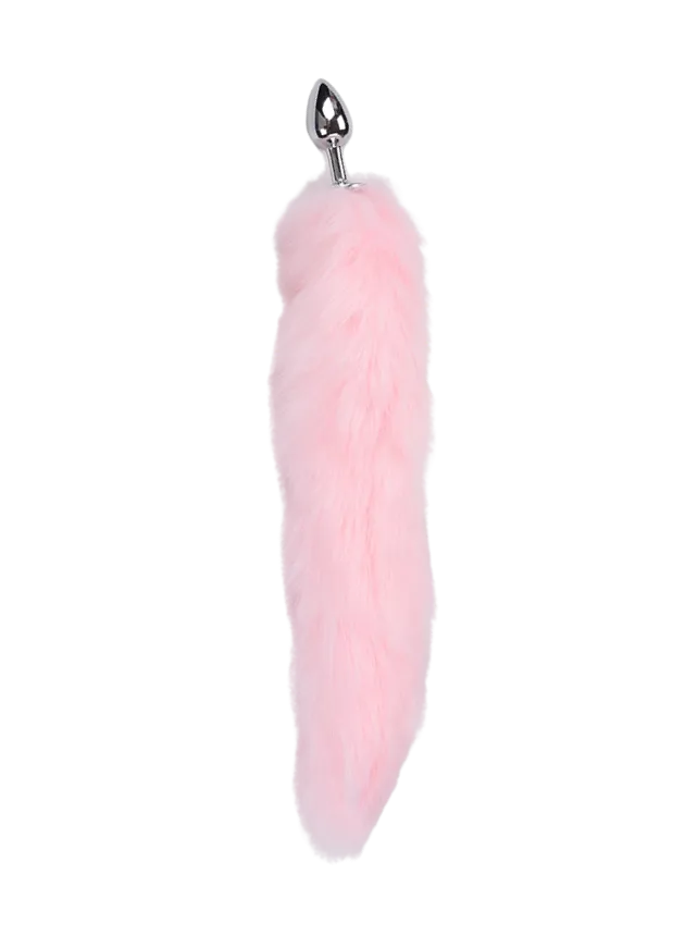 NOTI Fox Tail Stainless Steel Butt Plug