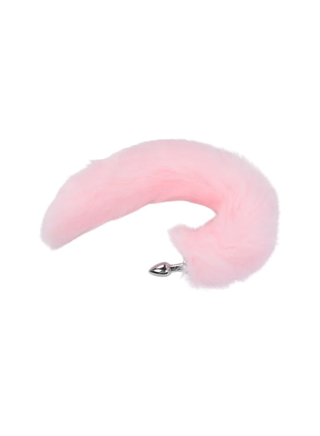 NOTI Fox Tail Stainless Steel Butt Plug