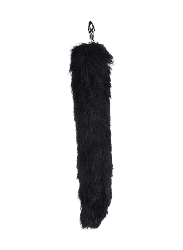 NOTI Fox Tail Stainless Steel Butt Plug