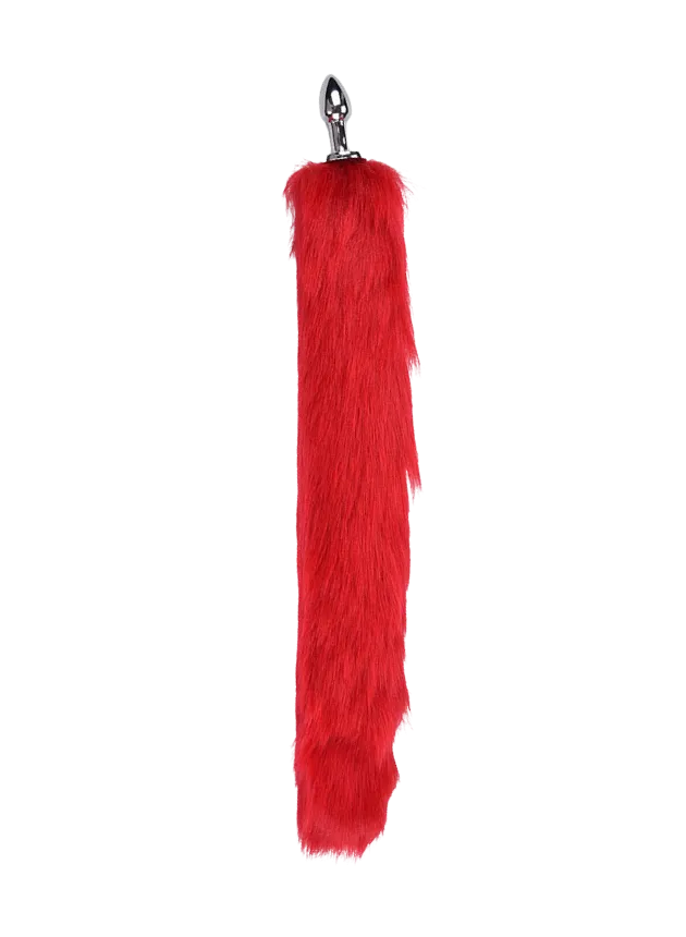 NOTI Fox Tail Stainless Steel Butt Plug