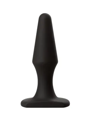 NOTI Noir Silicone Butt Plug 2.9 cm