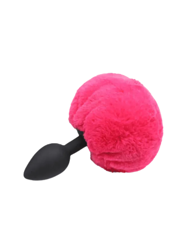 NOTI Rabbit Tail Silicone Butt Plug
