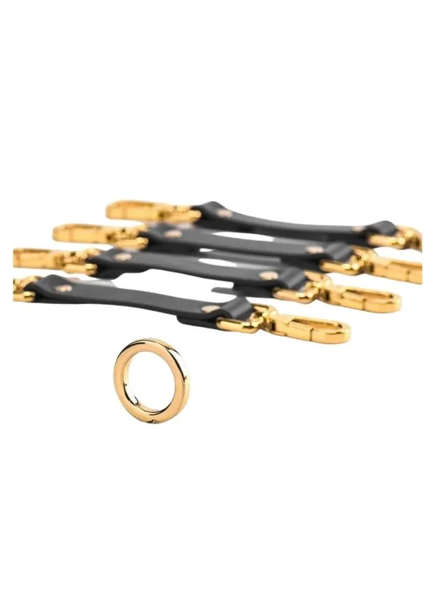 Obei Bound to Explore Leather Bound Restraints