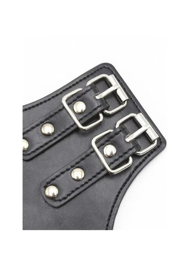 Obei Restrain Hanging Leather Manchettes