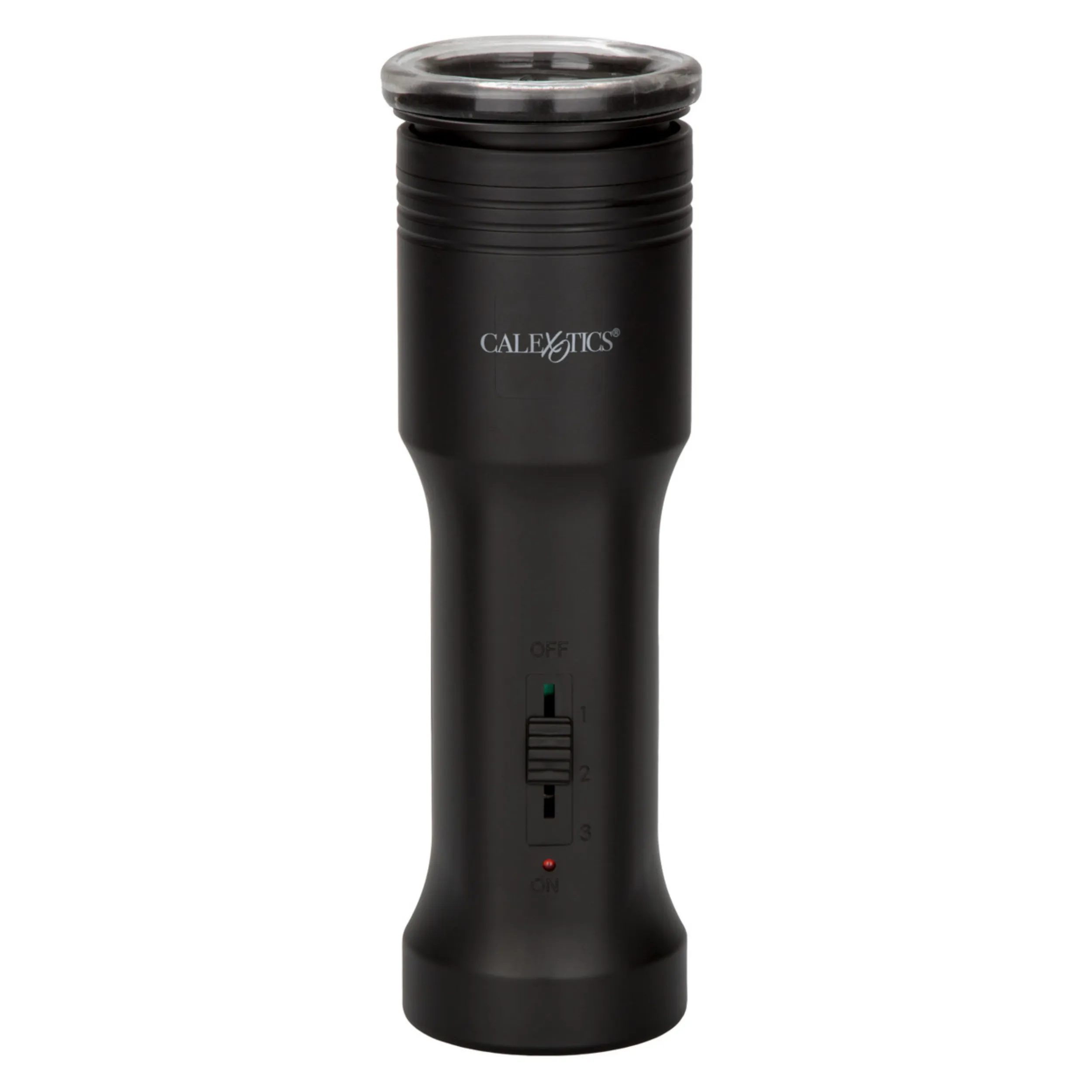Optimum Power Ultimate Head Exciter Rotating Vibrating Masturbator - Black