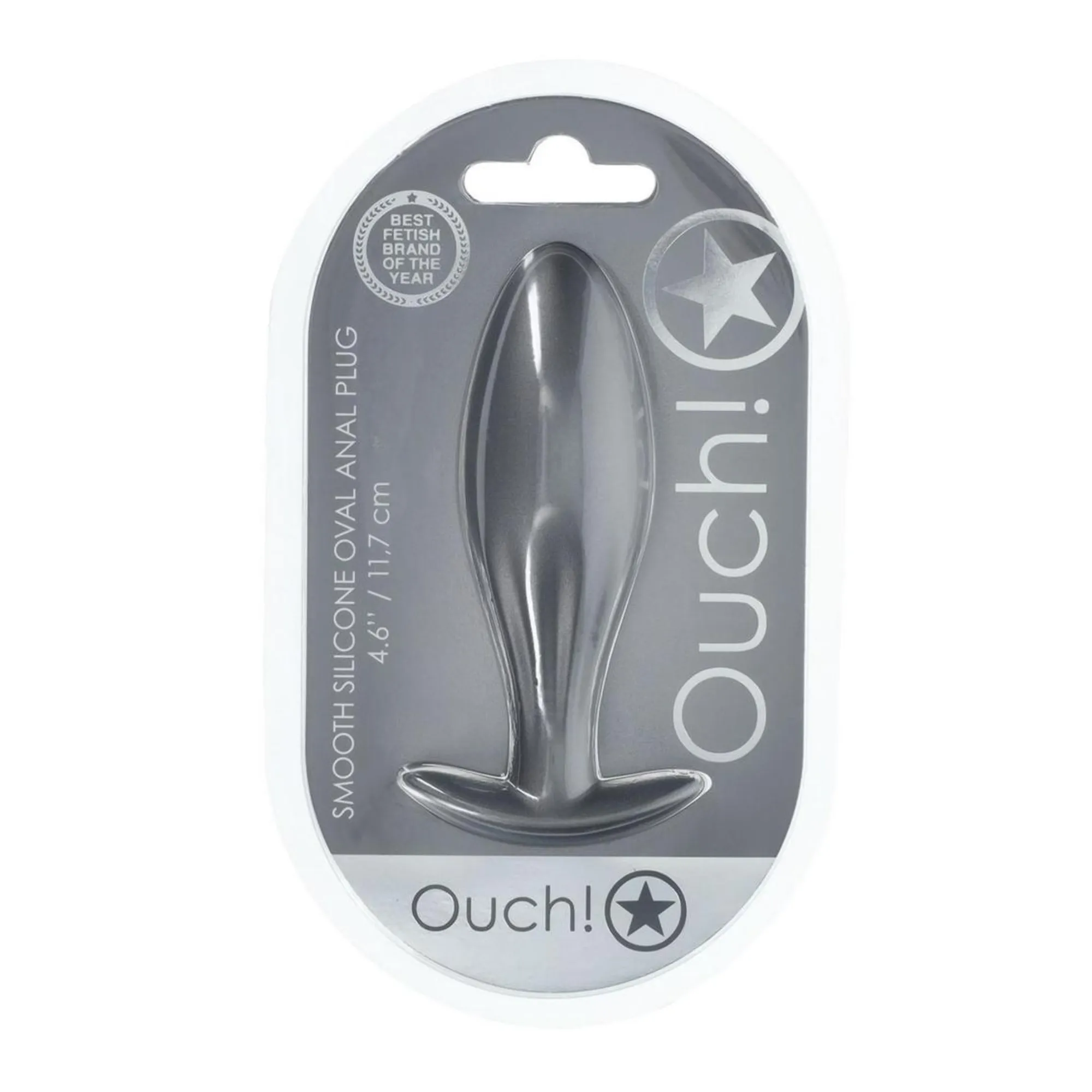 Ouch! Oval Anal Plug Silicone
