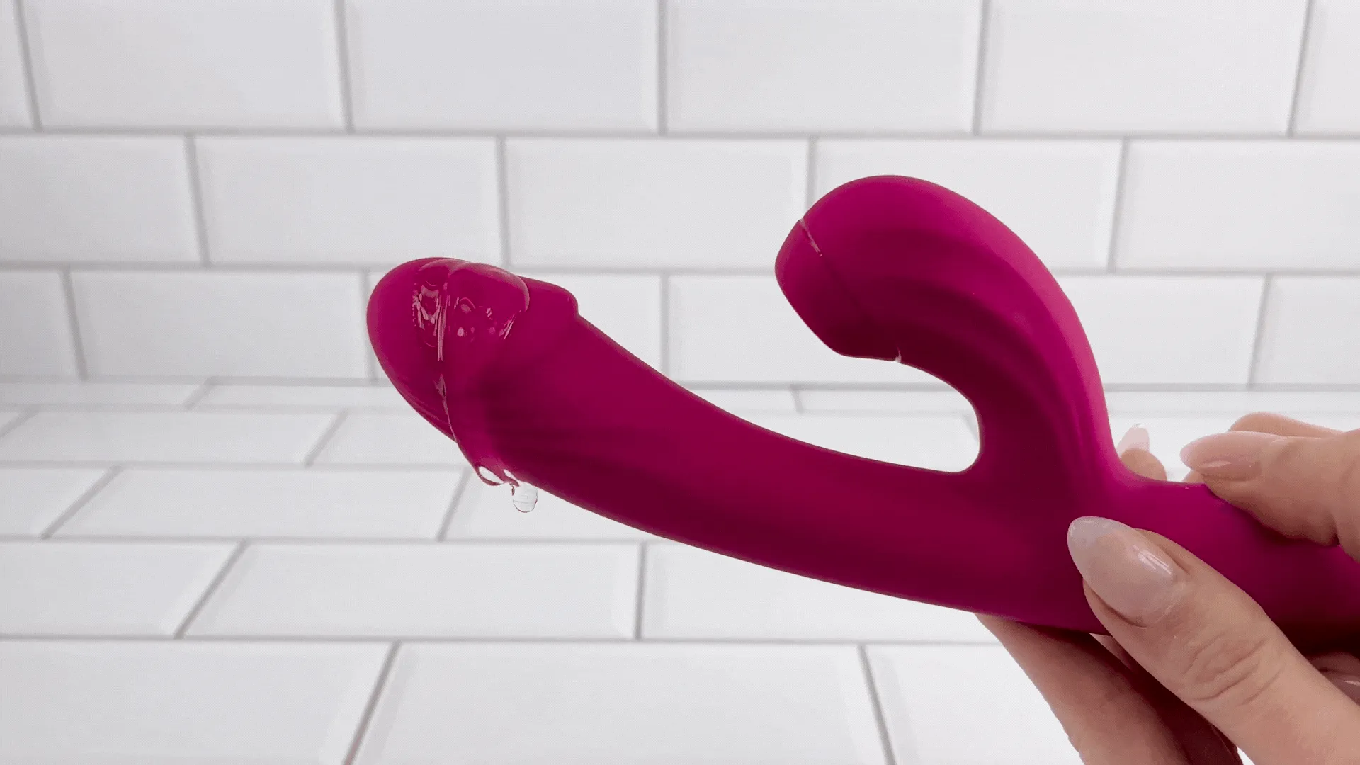 Pink Suction Rabbit Vibrator