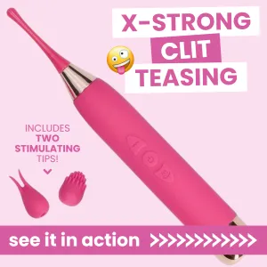 Pinpoint Clit Vibe For Faster. Stronger. More Intense Orgasms!