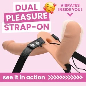 Power Pegger - Double Pleasure Vibrating Strap-On