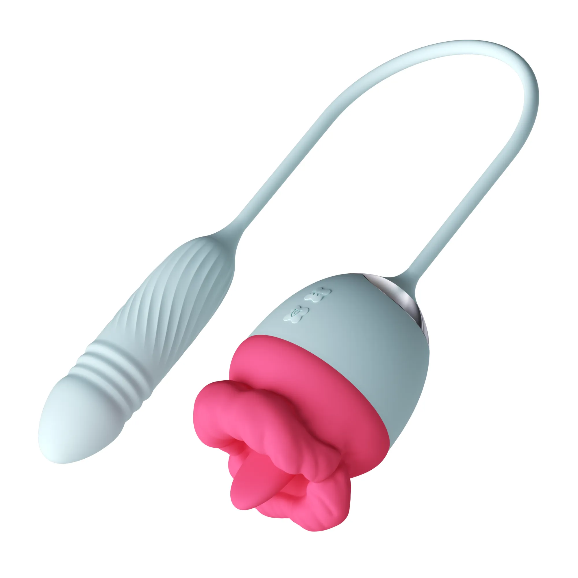 Pretty Pink Lips Self-Motion Flickering Tongue with Thruster