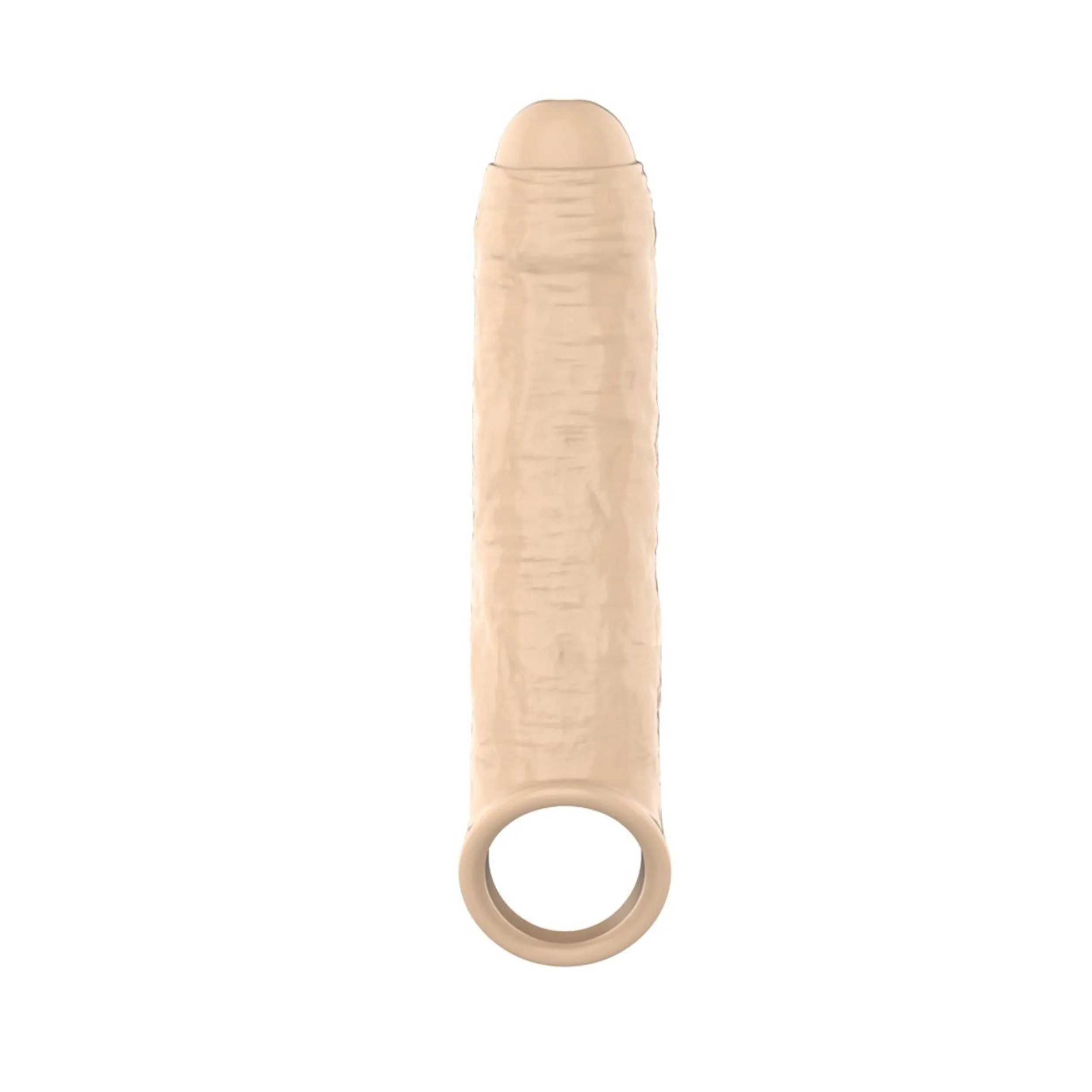 Realistic Uncircumcised Penis Extender - Available in Two Options!