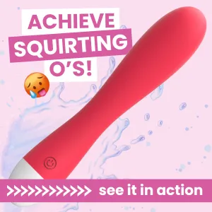 Rechargeable Silicone G-Spot Massager - Achieve Squirting Orgasms!