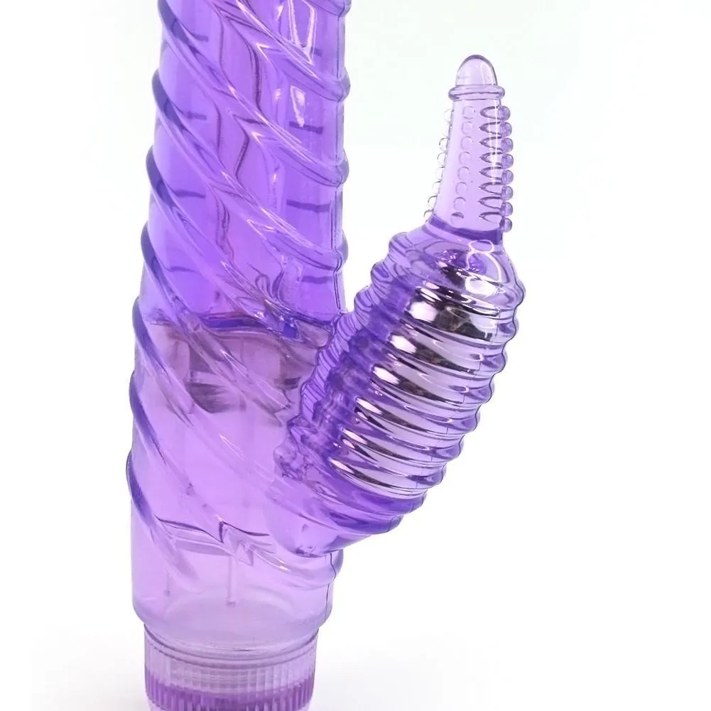 Ringed Bath-Time Dual-Action Vibe - Have Better Orgasms In The Shower!