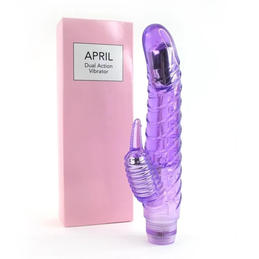 Ringed Bath-Time Dual-Action Vibe - Have Better Orgasms In The Shower!