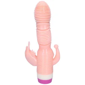 Rippled Triple Stimulating Power Vibrator