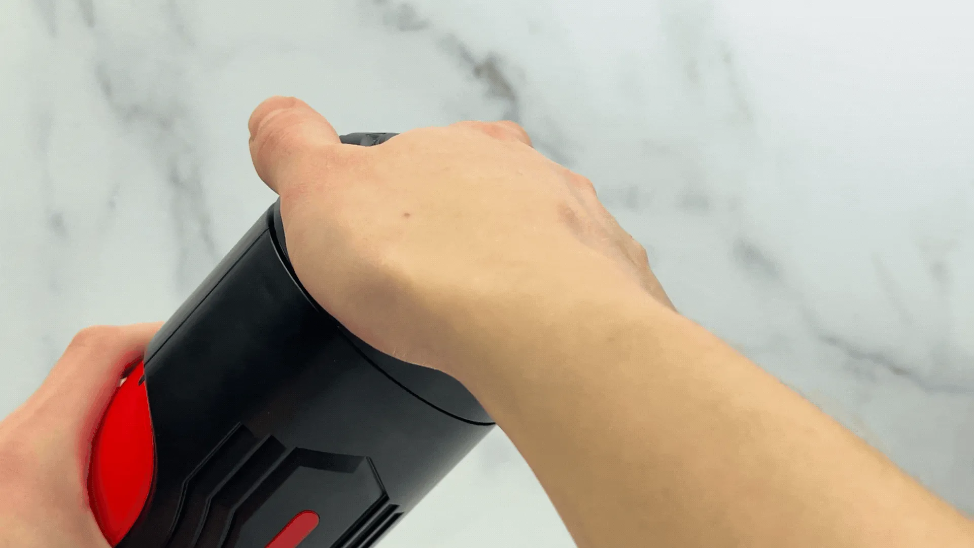 Robo Blow - Sucking and Vibrating Male Masturbator