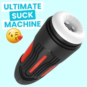 Robo Blow - Sucking and Vibrating Male Masturbator