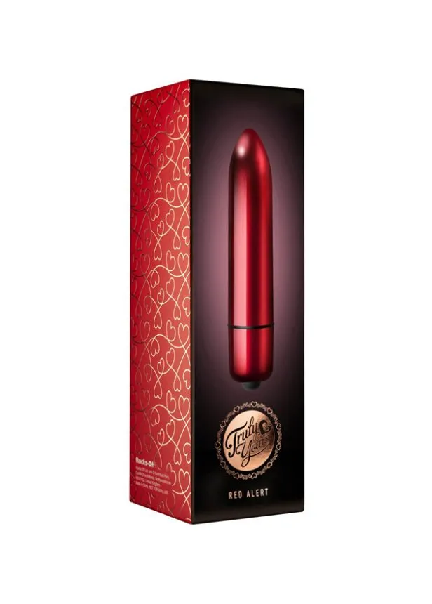 Rocks-Off Truly Yours Red Alert Bullet Vibrator (120 mm)