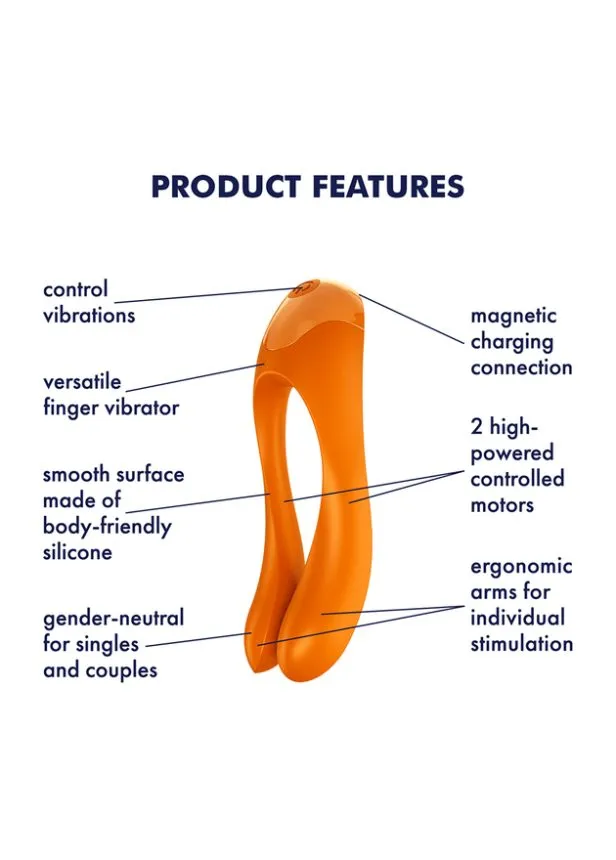 Satisfyer Candy Cane Finger Vibrator