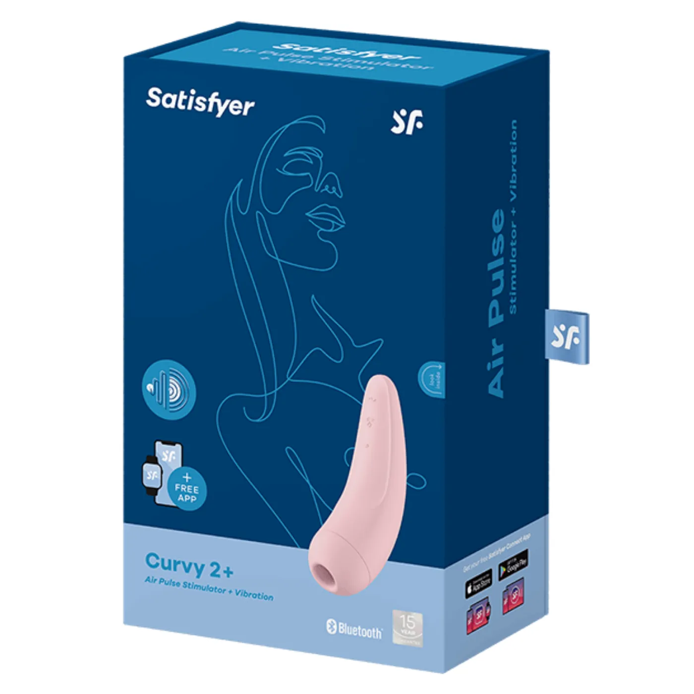 Satisfyer Curvy 2  Air Pulse Vibe