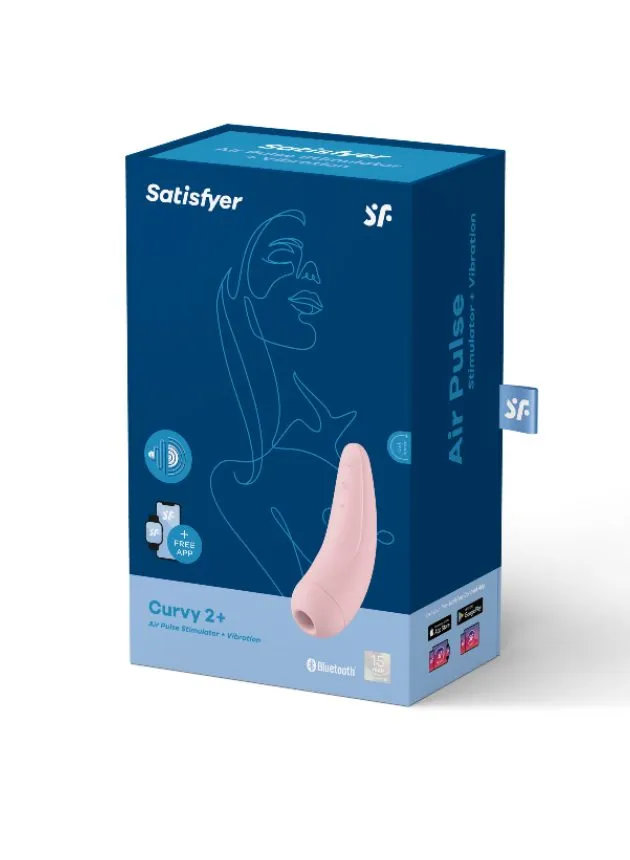 Satisfyer Curvy 2  App-Controlled Clitoral Stimulator