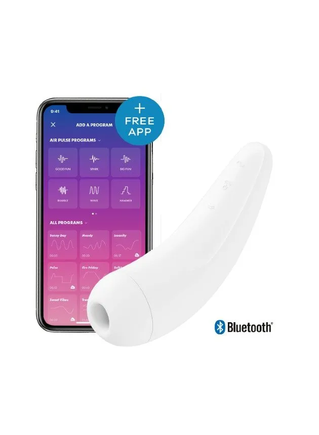 Satisfyer Curvy 2  App-Controlled Clitoral Stimulator