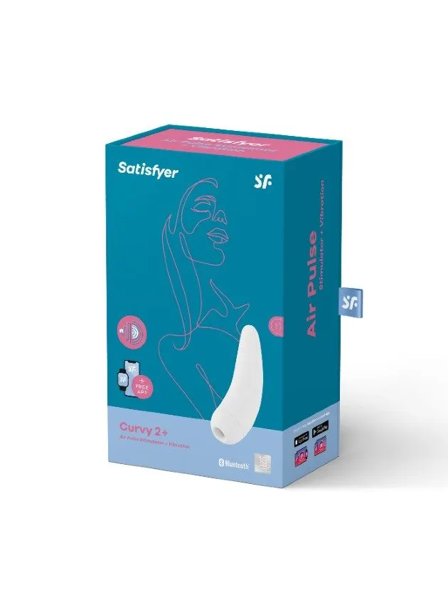 Satisfyer Curvy 2  App-Controlled Clitoral Stimulator