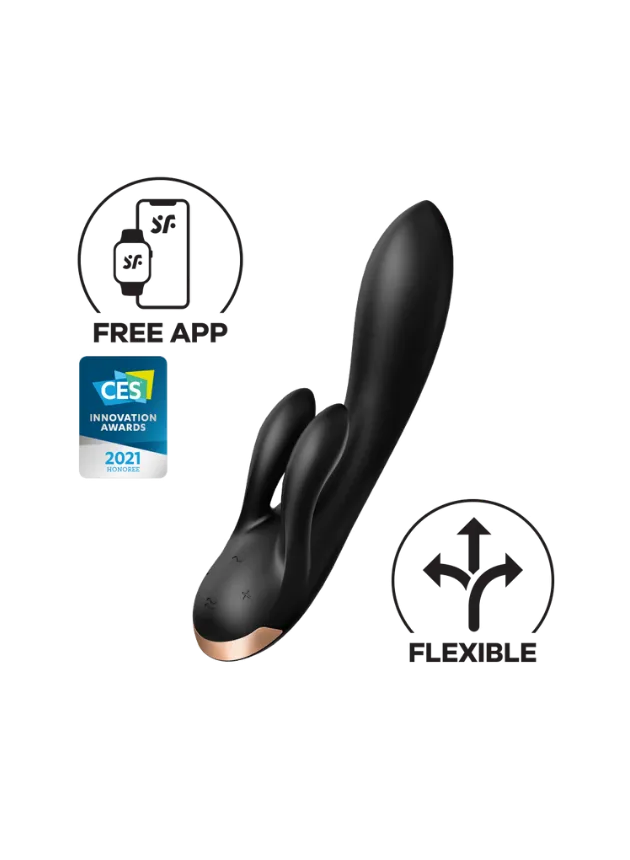 Satisfyer Double Flex App-Controlled Rabbit Vibrator