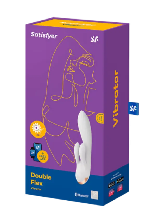 Satisfyer Double Flex App-Controlled Rabbit Vibrator