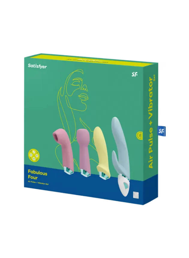 Satisfyer Fabulous Four Air Pulse   Vibrator Set