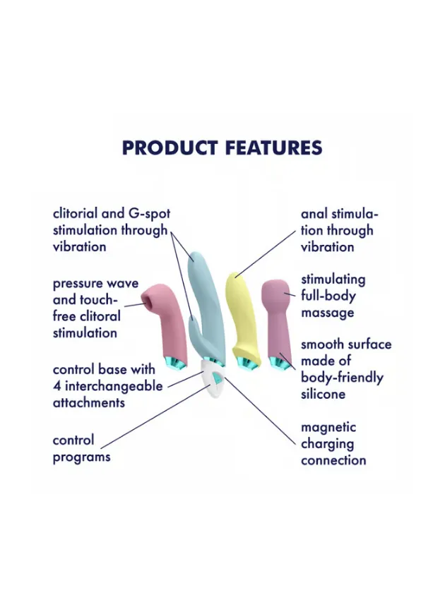 Satisfyer Fabulous Four Air Pulse   Vibrator Set