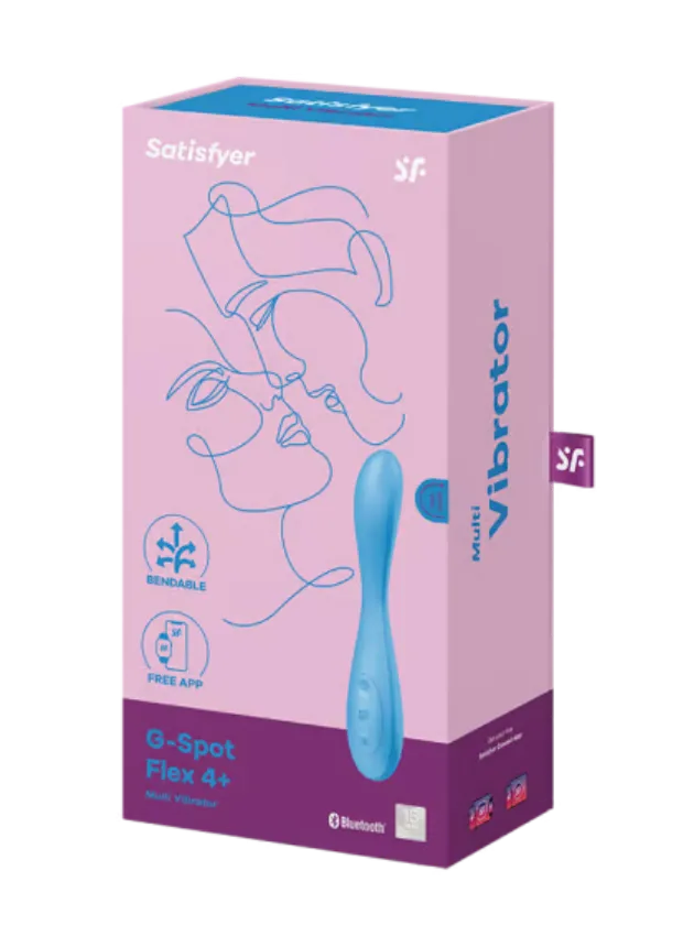 Satisfyer G-Spot Flex 4 App-Controlled Multi Vibrator