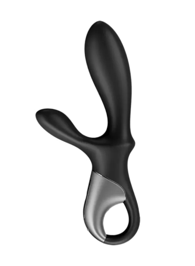 Satisfyer Heat Climax  App-Controlled Rabbit Vibrator Black