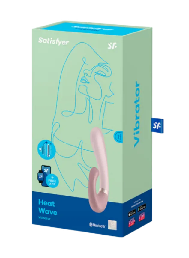 Satisfyer Heat Wave App-Controlled G-Spot Vibrator Mauve