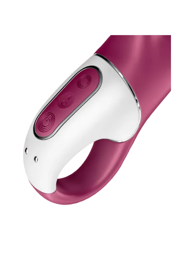 Satisfyer Heated Affair App-Controlled Rabbit Vibrator Red
